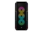 Corsair iCUE 5000T RGB - Mid tower - E-ATX - Seitenteil mit Fenster (gehärtetes Glas)