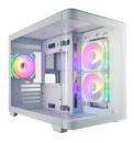 FSP Geh Mini S380 WA Micro-ATX/M-ITX/ARGB o.N. White retail - Tower - ATX