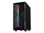 Inter-Tech IT-3306 Cavy - Tower Gaming - ATX - Seitenteil mit Fenster (Acryl)