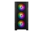 MSI MAG FORGE M100R - microATX Tower - Seitenteil mit Fenster (gehärtetes Glas)
