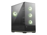 MSI MAG PANO 110R PZ - Mid tower - ATX - Seitenteil mit Fenster (gehärtetes Glas)