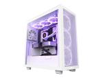 NZXT H series H7 Flow - Tower - E-ATX - Seitenteil mit Fenster (gehärtetes Glas)