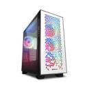Sharkoon ELITE SHARK CA300H - Tower - PC - Weiß - ATX - EATX - micro ATX - Mini-ITX - Metall - Gehärtetes Gl