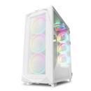 Sharkoon Gehäuse REV300 ATX/E-ATX 2xGlas weiß - Tower - ATX