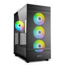 Sharkoon REBEL C50 RGB ATX - Full Tower - PC - Schwarz - ATX - micro ATX - Mini-ITX - Metall - Gehärtetes Gla