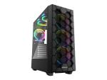 Sharkoon RGB Hex - Mid tower - ATX - Seitenteil mit Fenster (gehärtetes Glas)
