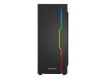 Sharkoon RGB Slider - Mid tower - ATX - Seitenteil mit Fenster (gehärtetes Glas)