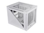 Thermaltake Divider 200 TG Snow - Micro-Case - micro ATX - Seitenteil mit Fenster (gehärtetes Glas)