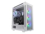 Thermaltake Divider 500 TG Snow ARGB - Mid tower - ATX - Seitenteil mit Fenster (gehärtetes Glas)