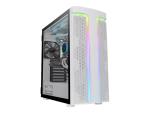 Thermaltake H Series H590 TG Snow ARGB - Mid tower - E-ATX - Seitenteil mit Fenster (gehärtetes Glas)