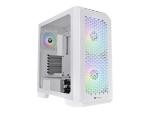 Thermaltake View 300 MX Snow - Mid tower - E-ATX - Seitenteil mit Fenster (gehärtetes Glas)