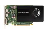 HP NVIDIA Quadro K2200 - Grafikkarten - Quadro K2200 - 4 GB GDDR5 - PCIe 2.0 x16 - DVI, 2 x DisplayPort - Sond