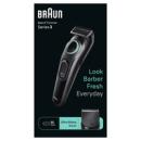 Braun BeardTrimmer 3 BT3411 - Waschbar - Akku - Schwarz - Grün