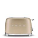 SMEG TSF01CHMEU - 2 Scheibe(n) - Gold - Kunststoff - Edelstahl - Tasten - Niveau - Drehregler - 950 W - 220 - 