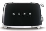 SMEG TSF03BLEU - 4 Scheibe(n) - Schwarz - Kunststoff - Edelstahl - Tasten - Niveau - Drehregler - 50's Style -