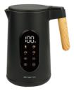 Emerio Wasserkocher 1.7 l Holzgriff schnurlos Digit.Disp.
