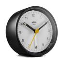 Braun BC12BW - Quarzwecker - Rund - Schwarz - Weiß - 12 h - Summer - Akku