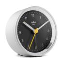 Braun BC12WB - Quarzwecker - Rund - Schwarz - Weiß - 12 h - Summer - Akku