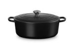 Le Creuset Signature Bräter oval 33 cm schwarz 21178330000430
