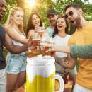 Thumbs Up BEERBUCKET - Freestanding (placement) - Weiß - Gelb