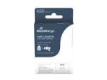 MEDIARANGE Laminiert - permanenter Klebstoff - Schwarz auf Weiß - Rolle (2,4 cm x 8 m)