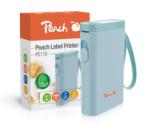 Peach Etikentendrucker PE110 blau - Etiketten-/Labeldrucker - Thermotransferdruck