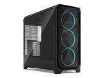 Fractal Design Meshify 3 XL - FT - E-ATX - Seitenteil mit Fenster (gehärtetes Glas)