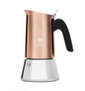 Bialetti Venus - Mokka-Kanne - 0,24 l - Kupfer - Edelstahl - Edelstahl - 6 Tassen - Thermoplast