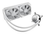 ASUS ROG STRIX LC II 240 ARGB - White Edition - Prozessor-Flüssigkeitskühlsystem - Kühlergröße: 240 mm - 