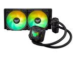 ASUS TUF Gaming LC 240 II ARGB - Prozessor-Flüssigkeitskühlsystem - Kühlergröße: 240 mm - (für: AM4, LGA