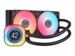 Corsair iCUE Link TITAN 240 RX LCD - Prozessor-Flüssigkeitskühlsystem - Kühlergröße: 240 mm - (für: LGA1