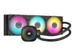 Corsair iCUE Link TITAN 360 RX RGB - Prozessor-Flüssigkeitskühlsystem - Kühlergröße: 360 mm - (für: LGA1
