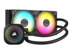 Corsair Nautilus 240 RS ARGB - Prozessor-Flüssigkeitskühlsystem - Kühlergröße: 240 mm - (für: LGA1851, L