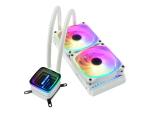Enermax Aquafusion ADV series ELC-AQFA240-SQA-W - Prozessor-Flüssigkeitskühlsystem - 240 mm cpu-Flüssigkeit