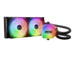 Be Quiet! Light Loop - Prozessor-Flüssigkeitskühlsystem - Kühlergröße: 240 mm - (für: LGA1150, LGA1151, 