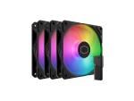 Cooler Master SickleFlow Edge 120 - Gehäuselüfter - 120 mm - Schwarz (Packung mit 3)