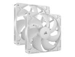 Corsair RS140 Dual Pack - Gehäuselüfter - 140 mm - weiß (Packung mit 2)