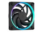 Fractal Design Momentum 14 RGB - Gehäuselüfter - 140 mm - Schwarz (Packung mit 3)