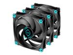 Iceberg Thermal IceGale - Gehäuselüfter - 120 mm - Schwarz (Packung mit 3)