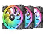 Thermaltake SWAFAN EX14 ARGB - Premium Edition - Gehäuselüfter - 140 mm - Schwarz (Packung mit 3)