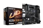 Gigabyte A520M DS3H V2 Mainboard - Unterstützt AMD Ryzen 5000 Serie AM4 CPUs - bis zu 4733 MHz DDR4 (OC) - PC