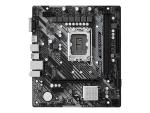 ASRock H610M-HVS/M.2 - 2.0 - Motherboard - micro ATX - LGA1700-Sockel - H610 Chipsatz - USB 3.2 Gen 1 - Gigabi