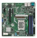 ASRock Mainboard EC266D4U micro-AATX Sockel 1700 DDR5-only Single - - Intel - Mainboard - Intel Sockel 1700 (C