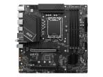 MSI PRO B760M-A WIFI DDR4 - Motherboard - micro ATX - LGA1700-Sockel - B760 Chipsatz - USB 3.2 Gen 2, USB 3.2 