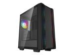 Deepcool CC560 ARGB V2 - Mid tower - ATX - Seitenteil mit Fenster (gehärtetes Glas)