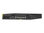 HPE Aruba 6000 12G Class4 PoE 2G/2SFP 139W Switch - Switch - managed - 12 x 10/100/1000 (PoE+)