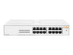HPE Networking Instant On 1430 16G Class4 PoE 124W Switch - Switch - unmanaged - 16 x 10/100/1000 (PoE Class 4