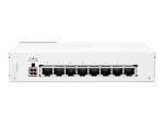 HPE Networking Instant On 1430 8G Class4 PoE 64W Switch - Switch - unmanaged - 8 x 10/100/1000 (PoE Class 4)