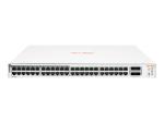 HPE Networking Instant On 1830 48G 24p Class4 PoE 4SFP 370W Switch - Switch - Smart - 24 x 10/100/1000 + 24 x 