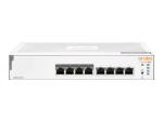 HPE Networking Instant On 1830 8G 4p Class4 PoE 65W Switch - Switch - Smart - 4 x 10/100/1000 + 4 x 10/100/100